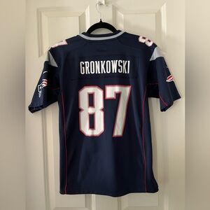 Nike NFL New England Patriots Rob Gronkowski On Field Jersey Youth Boys Kids L